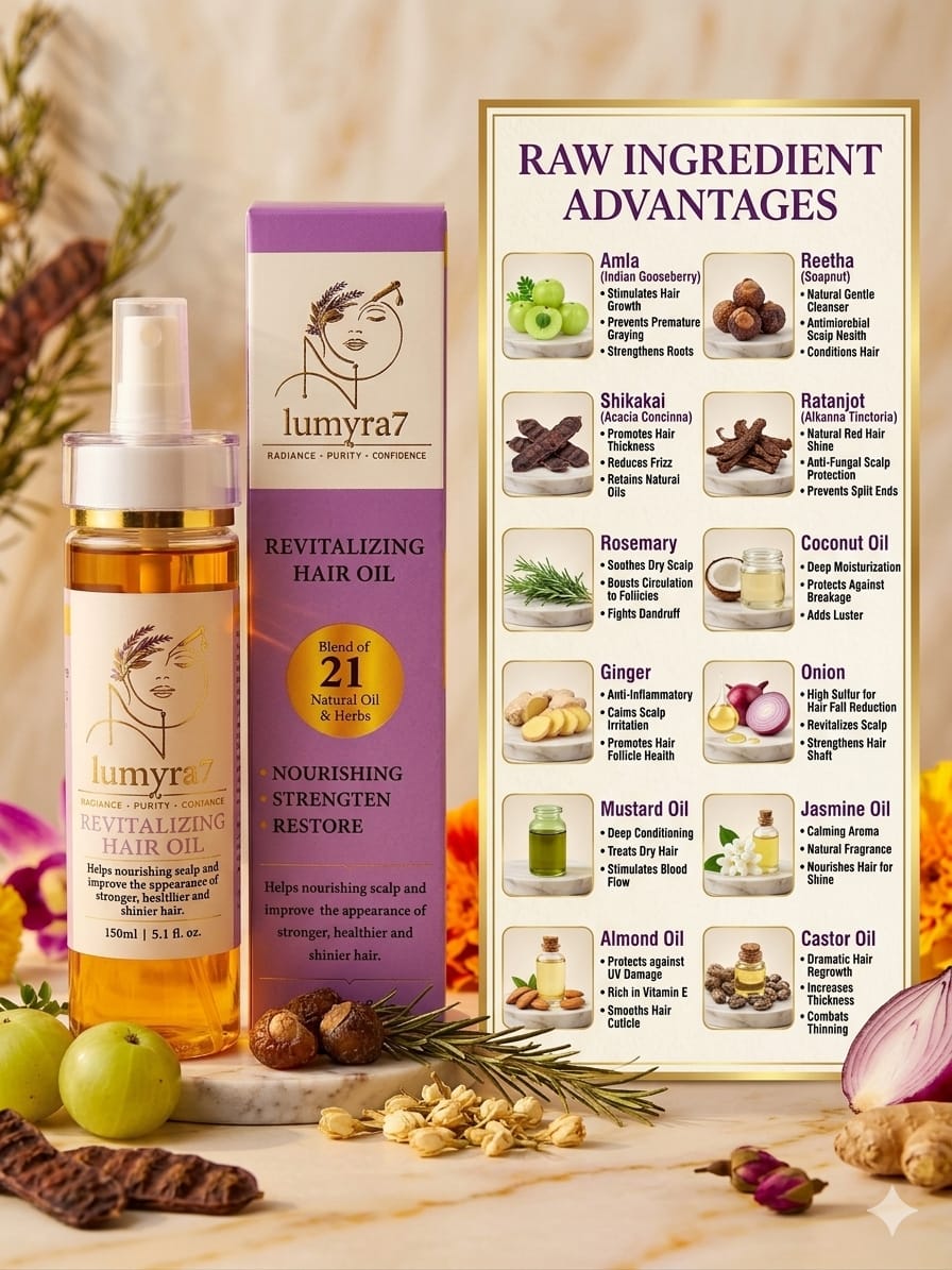 ✨ Lumyra7 Revitalizing Hair Oil ✨